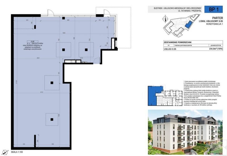 Lokal użytkowy na sprzedaż – Apartamenty Tatarska miniaturka 2