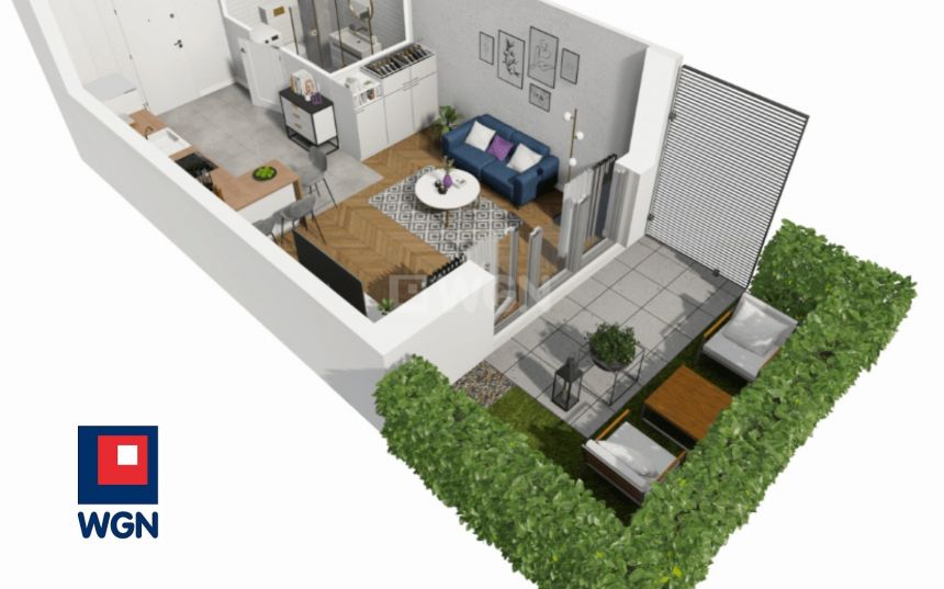 Gdańsk, 334 764 zł, 25.12 m2, aneks kuchenny miniaturka 5