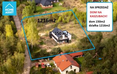 Mała Piaśnica, 970 000 zł, 150 m2, z drewna