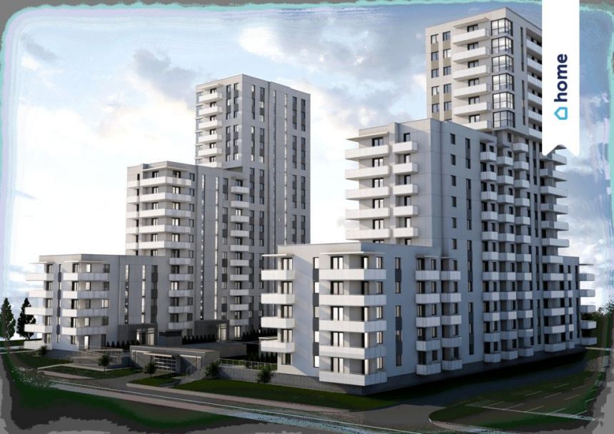 2 pokoje- 48,3m2 stan deweloperski -narożny balkon - zdjęcie 1