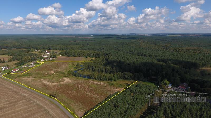 Działka nad rzeką Gwda w Lubnicy, gm. Okonek miniaturka 2