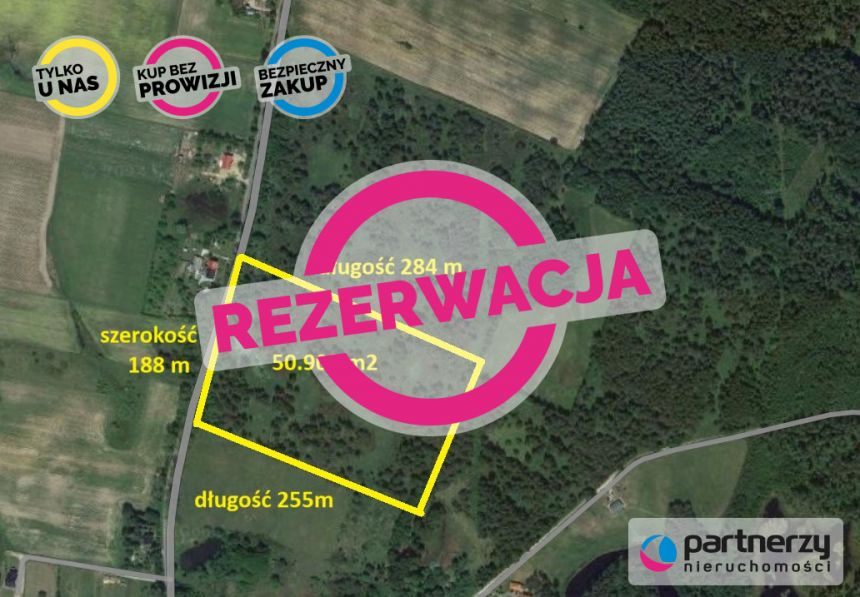 Wysokie, 458 100 zł, 5.09 ha, droga dojazdowa asfaltowa miniaturka 1