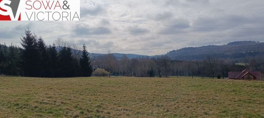 Słoneczna, widokowa działka budowlana w Głuszycy miniaturka 5