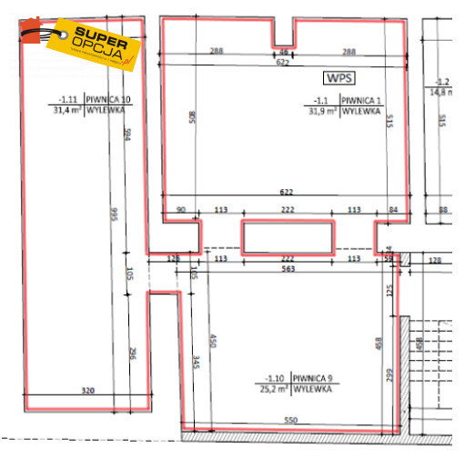 Kraków Podgórze, 2 483 365 zł, 236.57 m2, pietro 1 miniaturka 7