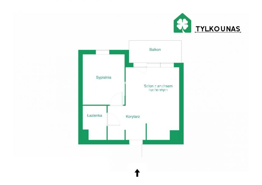 Gdańsk Zaspa, 479 000 zł, 33.1 m2, z balkonem miniaturka 17