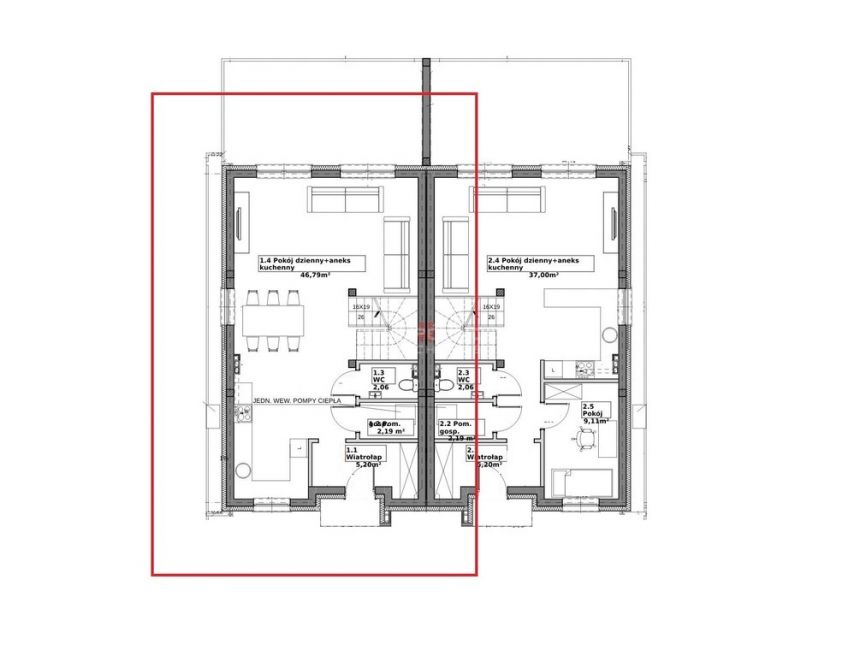 dom deweloperski 110 m2 -4 pok-3 minuty od Legnicy miniaturka 2