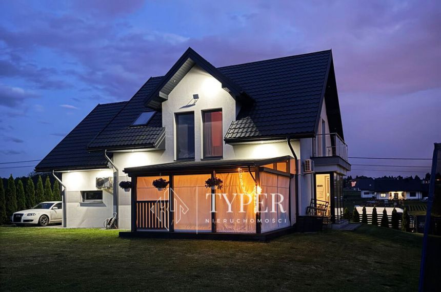 Nowoczesny dom Pawęzów 164 m2 energooszczędny miniaturka 8