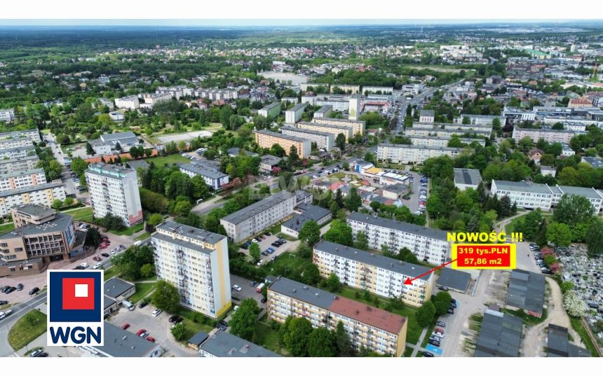 Radomsko, 319 000 zł, 57.86 m2, z balkonem miniaturka 2