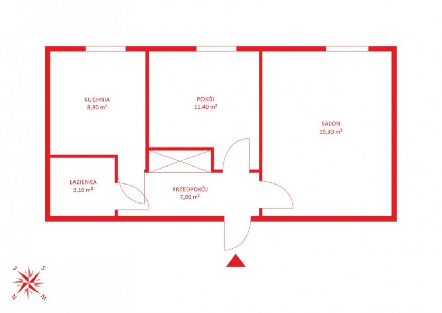 Gdańsk Strzyża, 599 000 zł, 49.6 m2, pietro 2 miniaturka 7