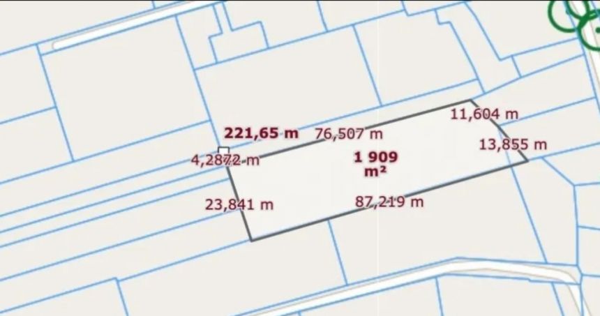 Działka Zawiercie/ budowlana pow. 1909m2, sz 22 miniaturka 8