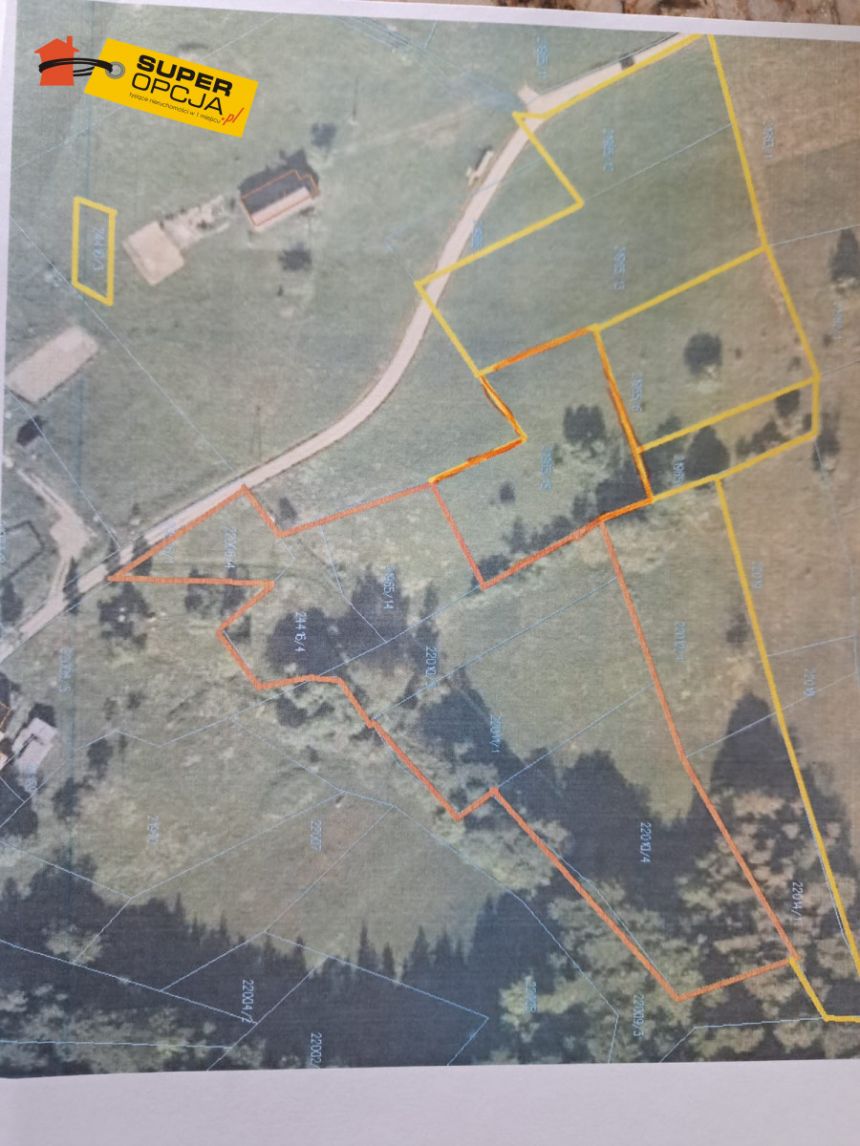 Zawoja Mosorne, 970 000 zł, 1.8 ha, przyłącze prądu miniaturka 6