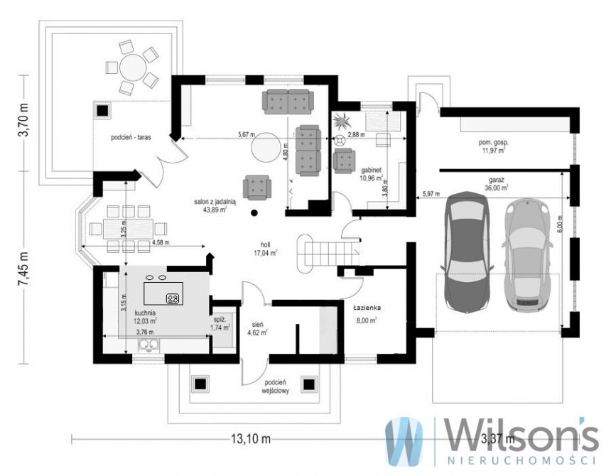 Augustówek, 1 490 000 zł, 254 m2, wolnostojący miniaturka 11