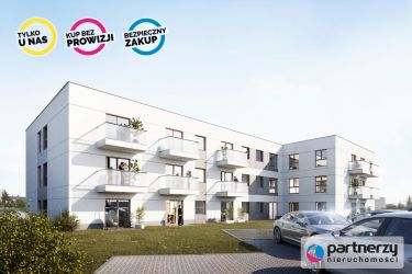 Banino, 377 300 zł, 34.3 m2, z balkonem