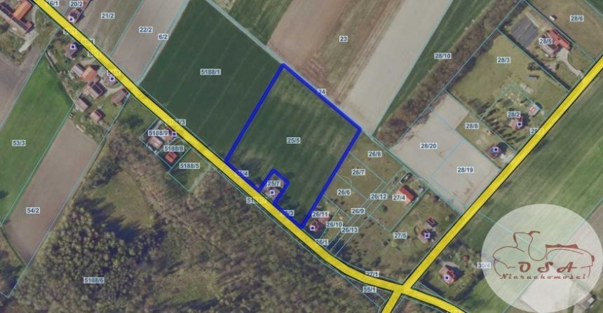 1,4 ha możliwość podziału 11 km Mosina miniaturka 8