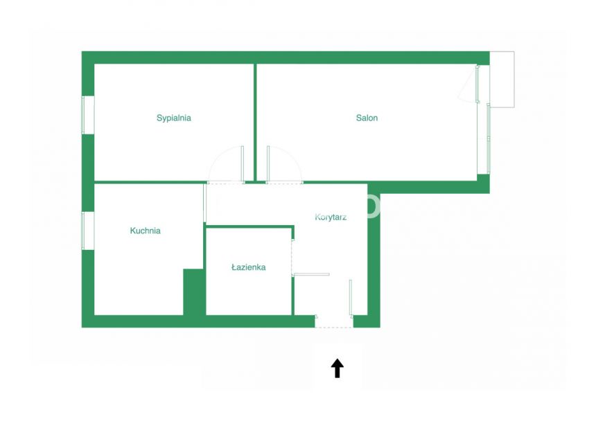 Gdańsk Orunia, 500 000 zł, 42 m2, z miejscem parkingowym miniaturka 2