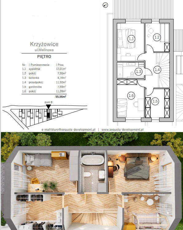 Piękny domek/garaż/ w cichej i spokojnej okolicy, blisko Wrocławia - Krzyżowice miniaturka 15