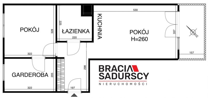 3 pokoje  –gotowe do zamieszkania miniaturka 3