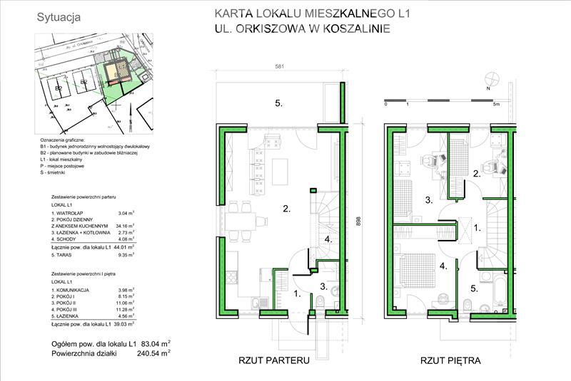 Dom bliźniak - Koszalin miniaturka 2