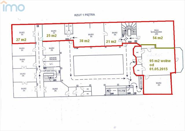 Rzeszów Śródmieście, 5 980 zł, 260 m2, biurowy miniaturka 1