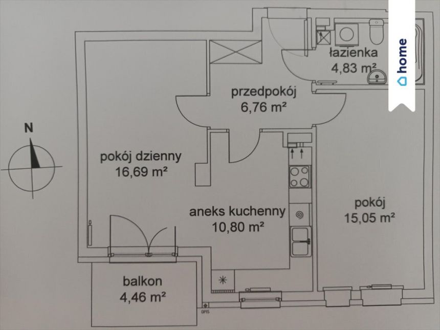 Mieszkanie 2-Pokojowe , os. Projektant. miniaturka 13