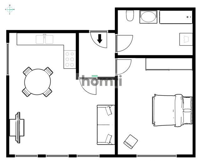 OD ZARAZ 46m2 Gdynia, blisko centrum miniaturka 12