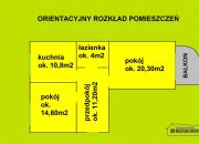 Przestronne mieszkanie 2 pokojowe z balkonem. miniaturka 14