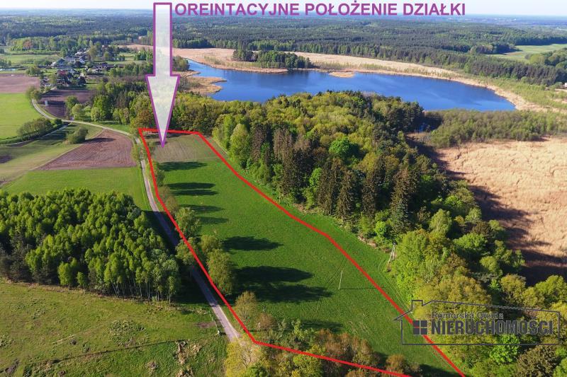 Pięknie położona działka rolna. miniaturka 2