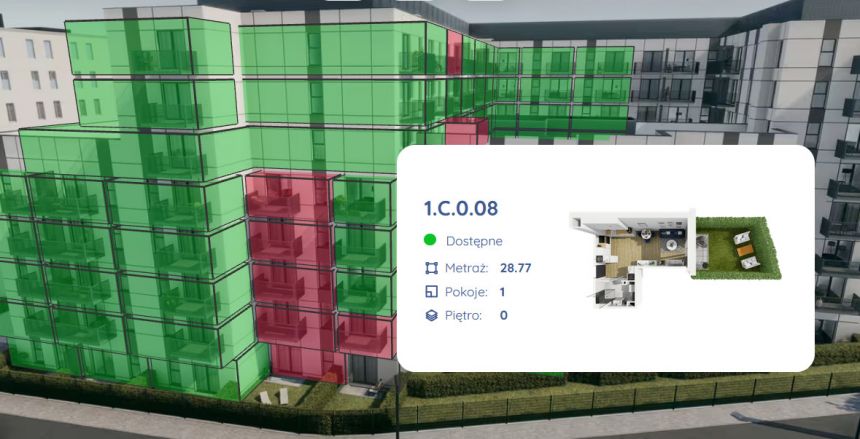 Apartament hotelowy/dla studenta/pod inwestycję/Fabryczna miniaturka 12