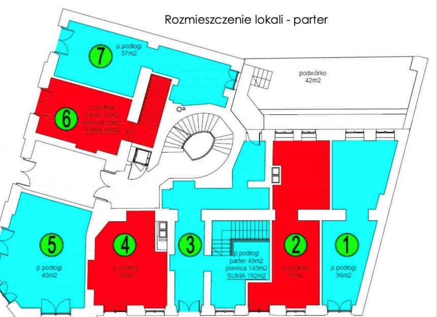 LOKAL UŻYTKOWY 90 M2 NA WYNAJEM - STARE MIASTO miniaturka 8