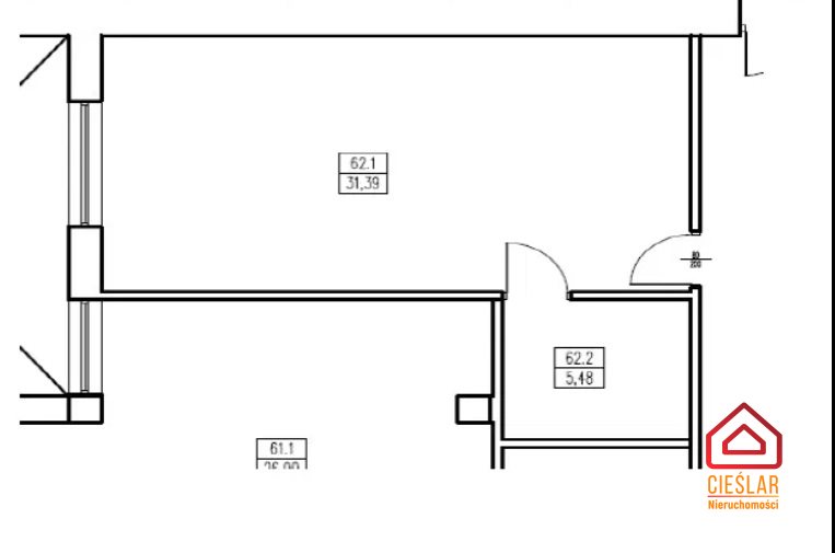 Bydgoszcz Śródmieście, 215 000 zł, 33.57 m2, pietro 1 miniaturka 6