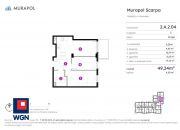 Gdańsk Siedlce, 712 749 zł, 49.24 m2, kuchnia z oknem miniaturka 4