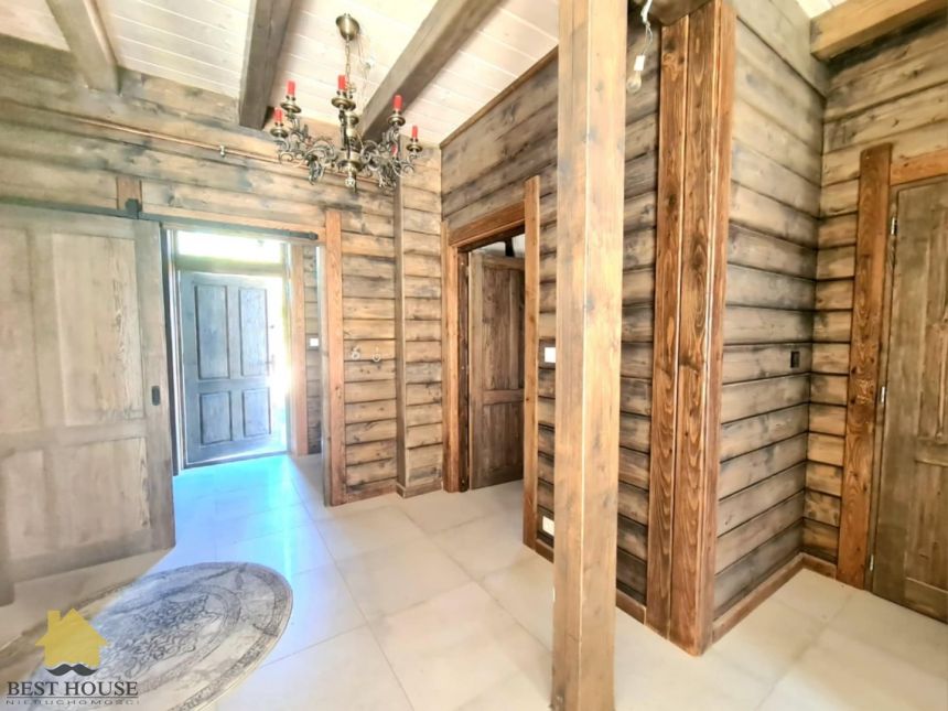 Dom z drewna księżycowego130 m2 sprzedaż Kębło miniaturka 16