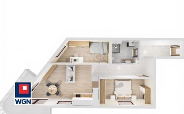Brodnica, 391 806 zł, 65.41 m2, do wykończenia