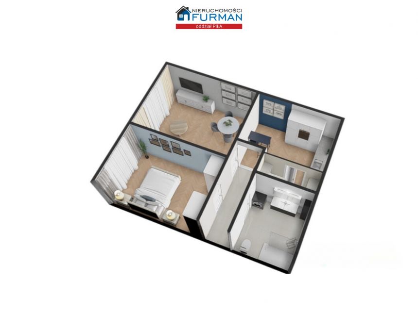 Dębogóra, 85 000 zł, 53.26 m2, pietro 1 miniaturka 2