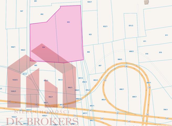 Teren inwestycyjny Węzeł A4 Sędziszów Małopolski miniaturka 4