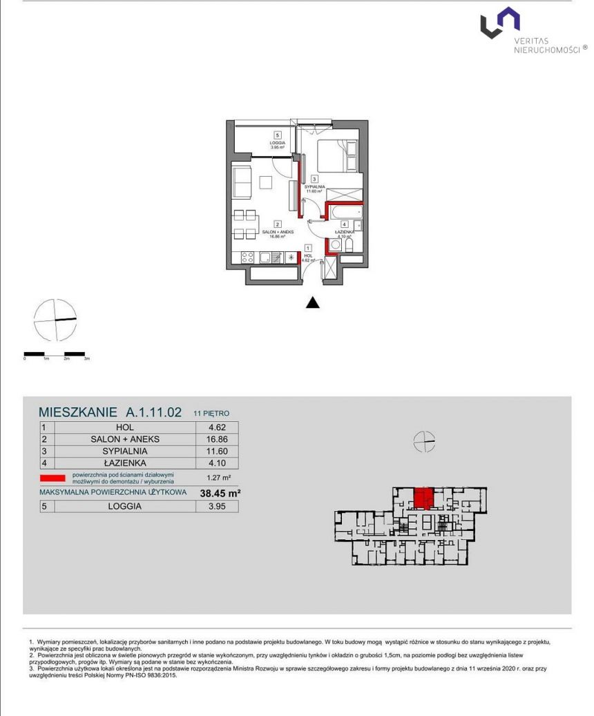 Katowice Koszutka, 502 220 zł, 38.45 m2, z balkonem miniaturka 2