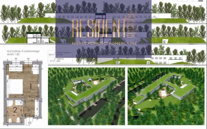 TEREN INWESTYCYJNY-CENTRUM HOTELOWO-KONFERENCYJNE miniaturka 3