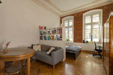 Funkcjonalna kawalerka we Wrocławiu | Norwida