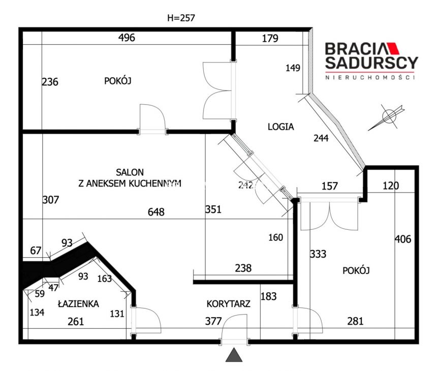 3 pokoje - Stare Miasto - Krowoderska - 54,2m2 miniaturka 30