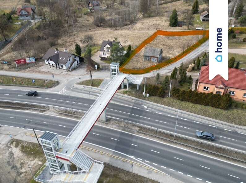 Działka inwestycyjna z pozw. na budowę/ Mogilany miniaturka 5