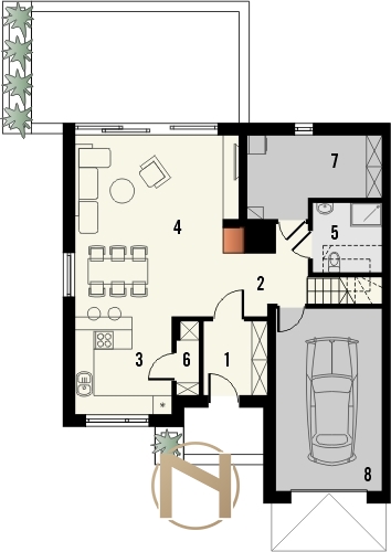 Kłodawa, 799 000 zł, 148.5 m2, z cegły miniaturka 6