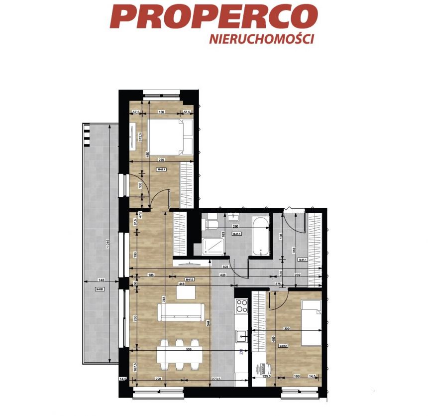 Apartament, 3 pok., Ip., 70,36 m2, Czarnów, Miła, miniaturka 5