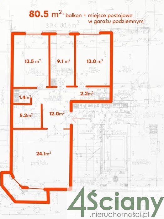 Warszawa Wola, 1 199 000 zł, 80.5 m2, dobry standard miniaturka 7