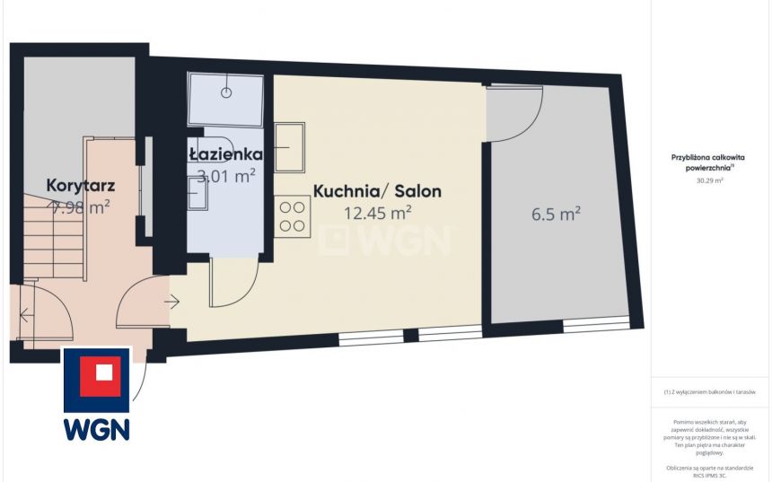 Kalisz, 199 000 zł, 21.15 m2, parter, 2 miniaturka 9