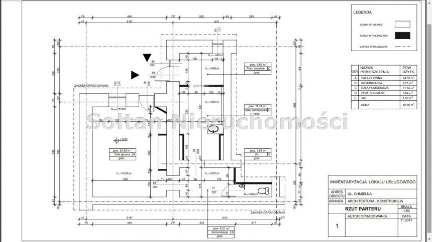 Warszawa Śródmieście, 1 490 000 zł, 49.8 m2, biurowy miniaturka 1