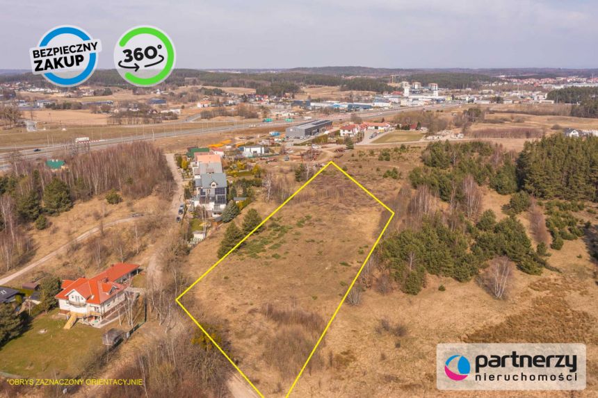 Gdynia Wielki Kack, 2 961 700 zł, 84.62 ar, droga dojazdowa utwardzona miniaturka 2