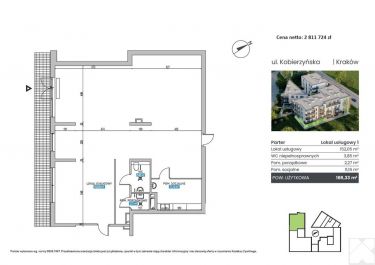 Ruczaj Lokal Usługowy Nowy Open Space 169,33 m2