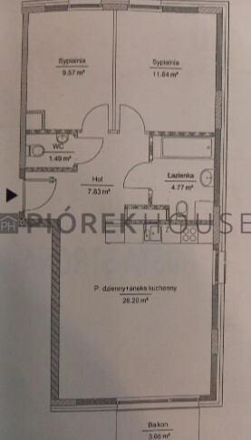 3-pokojowe mieszkanie na Wawrze miniaturka 14