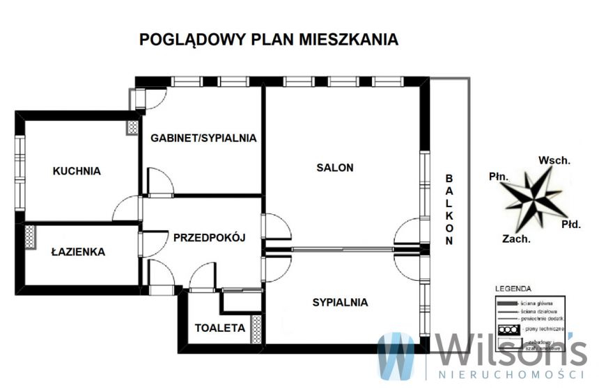 Warszawa Powiśle, 4 200 zł, 80 m2, pietro 1/14 miniaturka 2