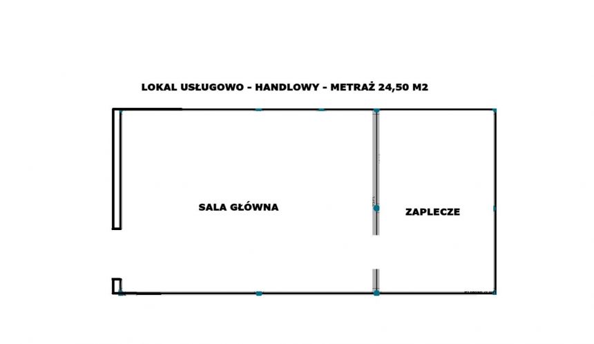 WYNAJEM - 24,50M2 - KALWARYJSKA - PARTER - 2400 ZŁ miniaturka 9
